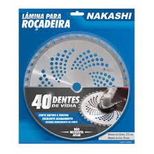 LÂMINA NAKASHI 40 DENTES VIDEA - 255 X 20 Nakashi