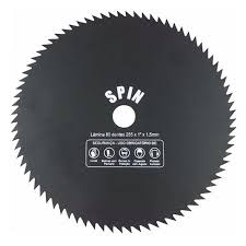 LÂMINA ROÇADEIRA 255x1,50x20mm 80 Dentes - Spin