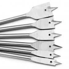 JOGO DE BROCA CHATA PARA MADEIRA 6 PEÇAS